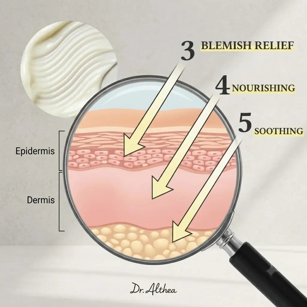 Dr. Althea 345 Relief Cream | Hydrating & Soothing Face Moisturizer (35ml)